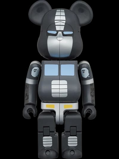 × Transformers Optimus Prime BAPE (r) Black BE@RBRICK