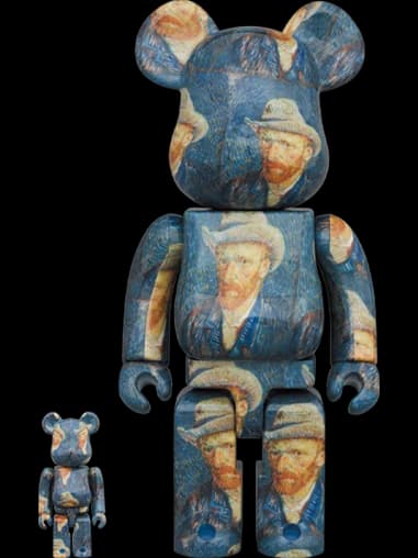 BE@RBRICK「Van Gogh Museum」Self-Portrait with Grey Felt Hat BE@RBRICK