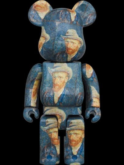 BE@RBRICK「Van Gogh Museum」Self-Portrait with Grey Felt Hat BE@RBRICK