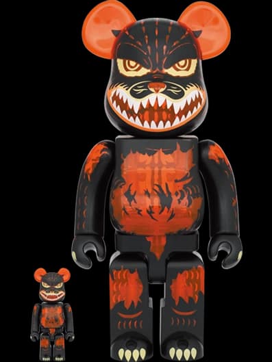 ゴジラVSデストロイア版 ゴジラ (メルトダウン:クリアオレンジVer.) BE@RBRICK