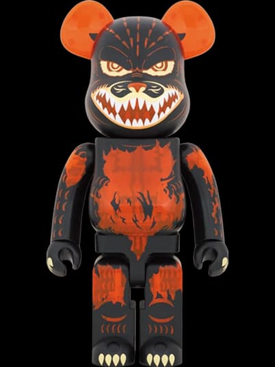 ゴジラVSデストロイア版 ゴジラ (メルトダウン:クリアオレンジVer.) BE@RBRICK