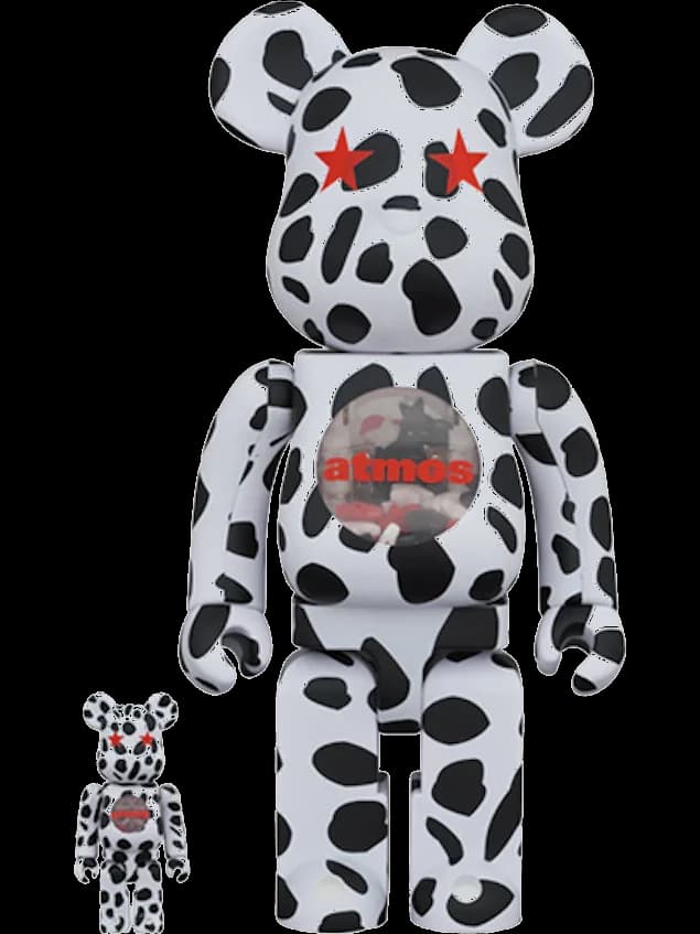 x atmos Dalmatian BE@RBRICK