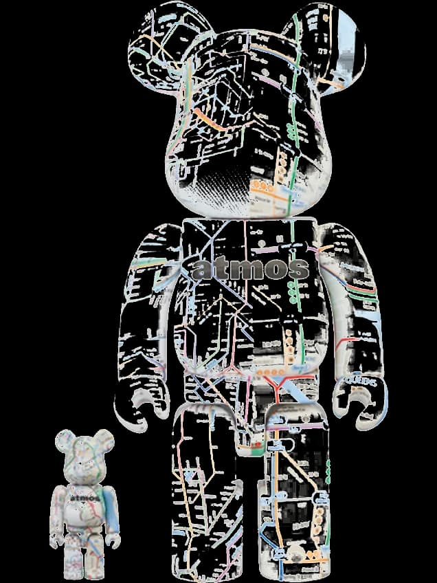 x atmos Subway BE@RBRICK