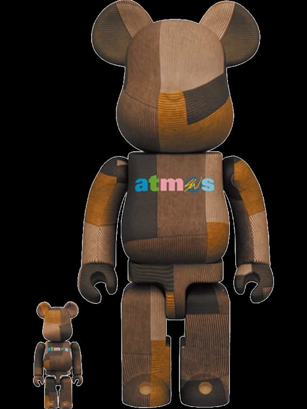 x atmos x Sean Wotherspoon & Set Brown BE@RBRICK