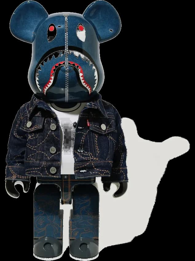 x BAPE x Levi's BE@RBRICK