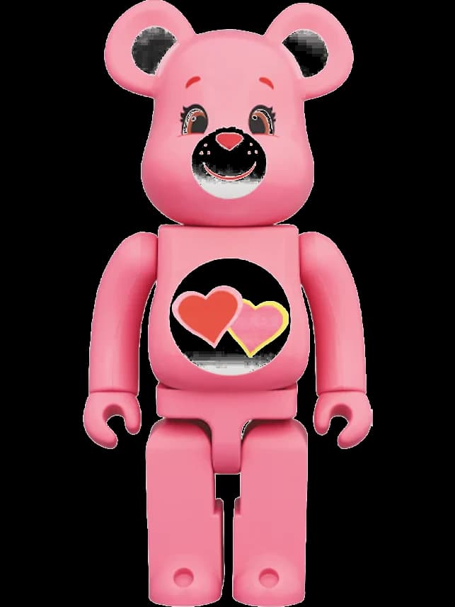 x Care Bears Love-a-Lot Bear (TM) BE@RBRICK