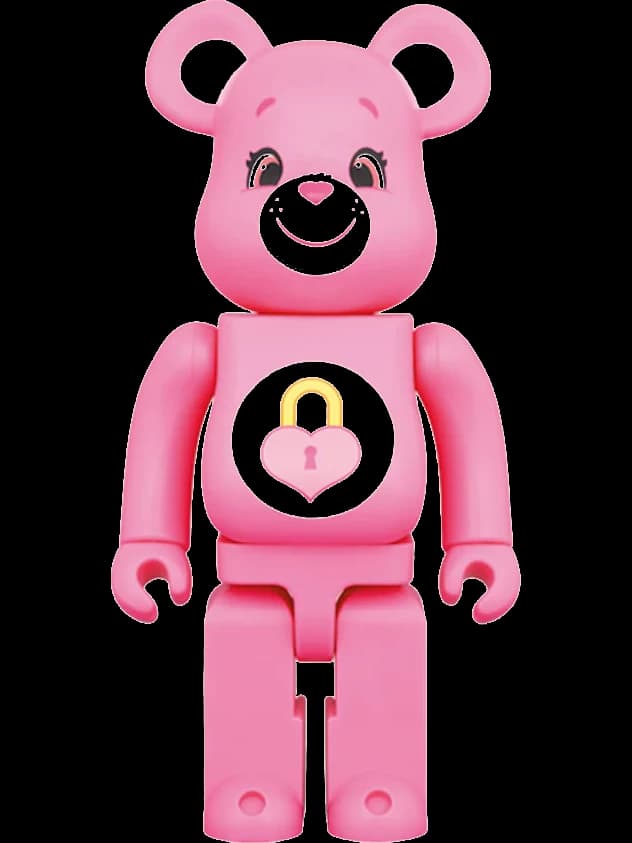 x Care Bears Secret Bear Pink BE@RBRICK