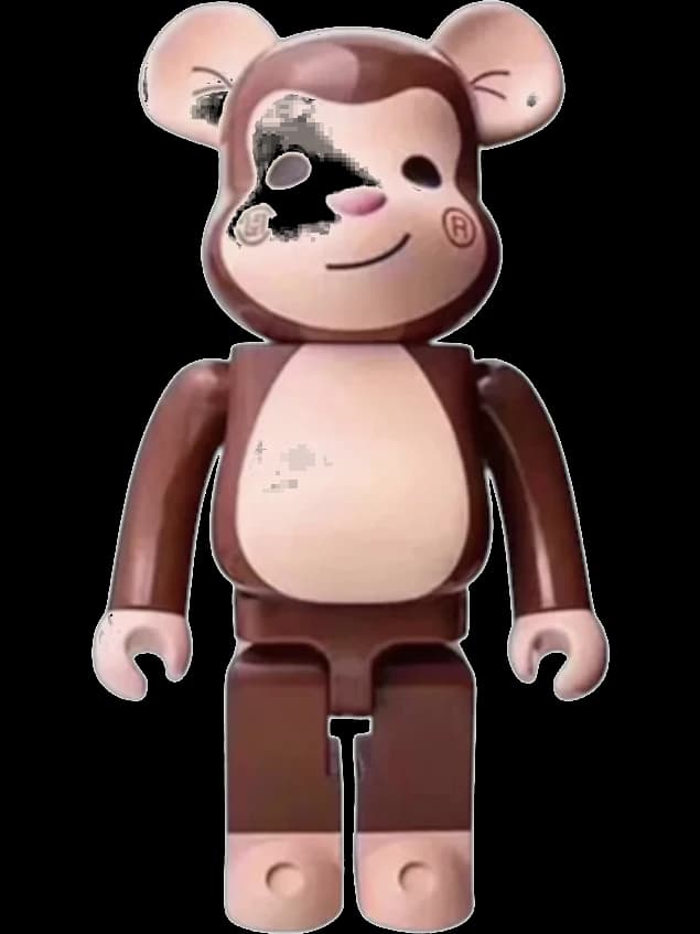 x CLOT Monkey Edison Chen Juice BE@RBRICK