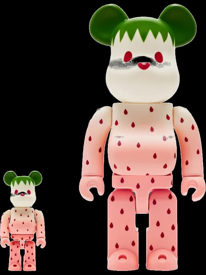 x CLOT Summer Fruits Snow Strawberry BE@RBRICK