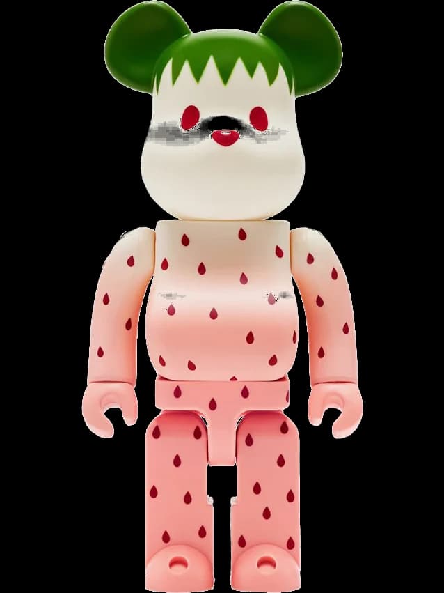 x CLOT Summer Fruits Snow Strawberry BE@RBRICK