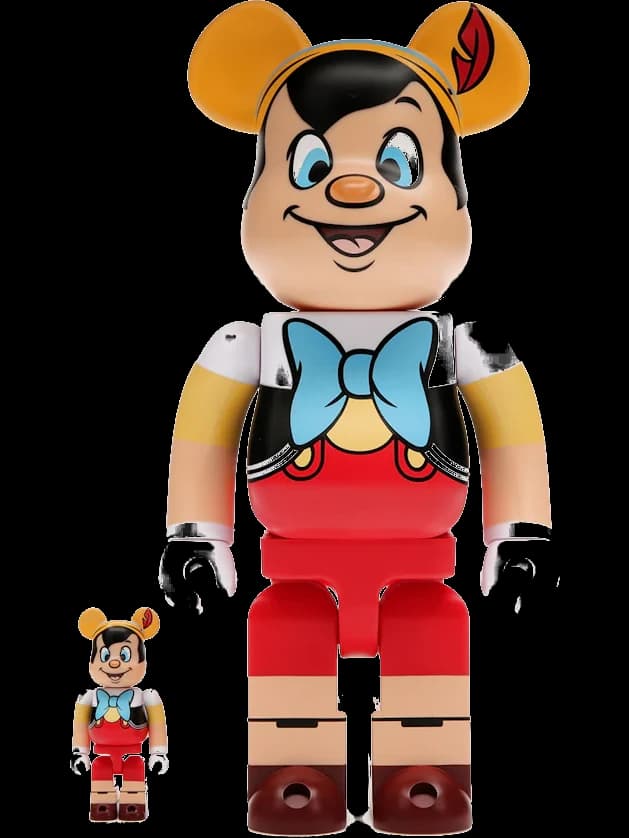 x Disney Pinocchio BE@RBRICK
