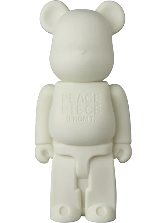 x Fragment Squeeze Off White BE@RBRICK