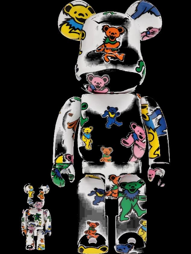 x Grateful Dead (Dancing Bear) BE@RBRICK
