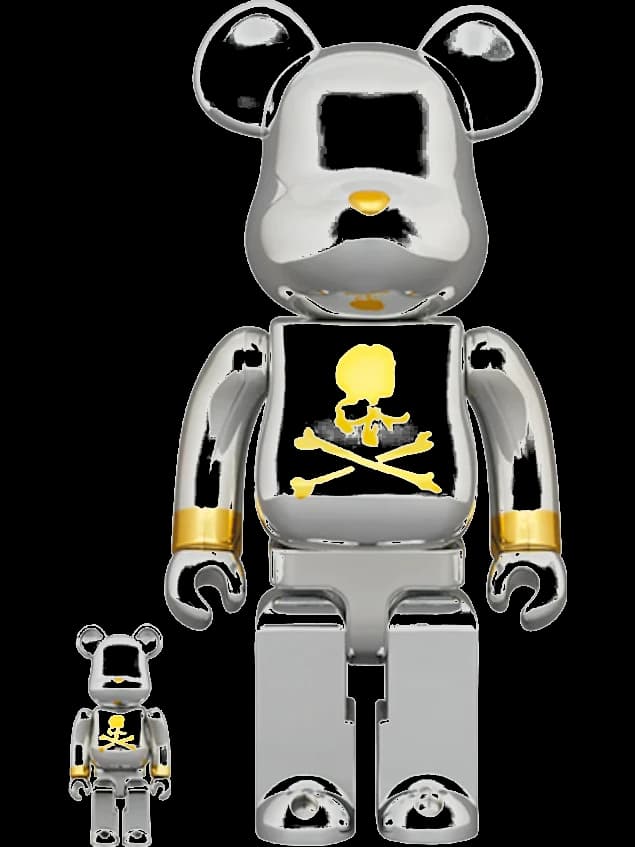 x mastermind JAPAN & Set Silver BE@RBRICK