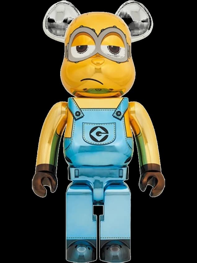 x Minions Kevin Chrome Ver. BE@RBRICK