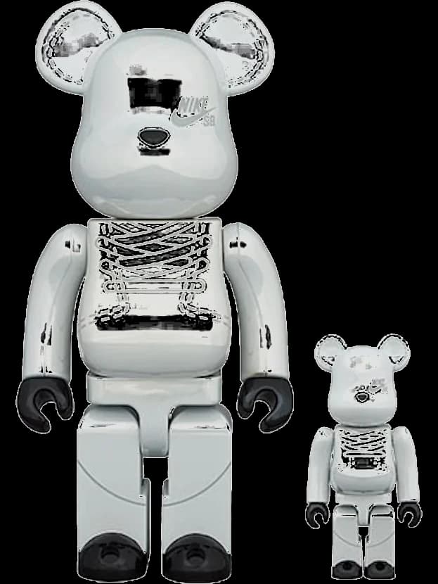 x Nike SB 2020 & Set White BE@RBRICK